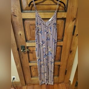 Lavender Floral Lovestitch Cacoon Maxi Spring Summer Dress